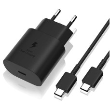 Samsung 25W PD Charger with Type-C to Type-C Cable 3A